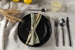 Teller Organic Black Ø26cm