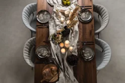 Teller Savannah Braun/Grau Matt Ø20cm