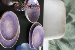 Teller Tief Shirley Violett Ø21cm