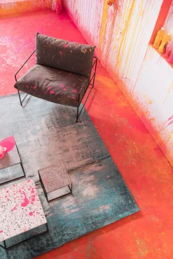 Teppich Abstract Hellblau 170x240cm