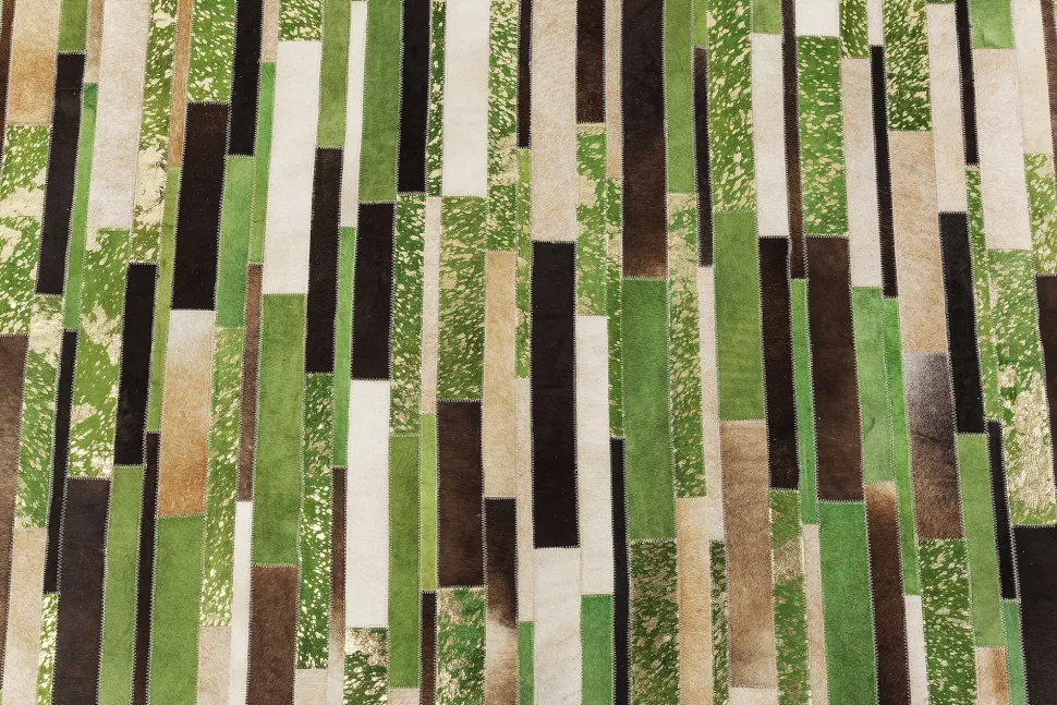 Teppich Brick Grün 170x240cm