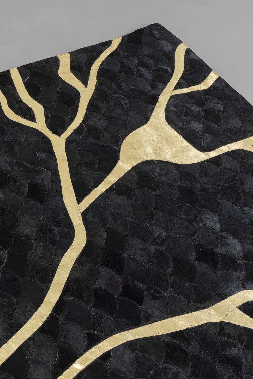 Teppich Fulmine Schwarz 170x240cm