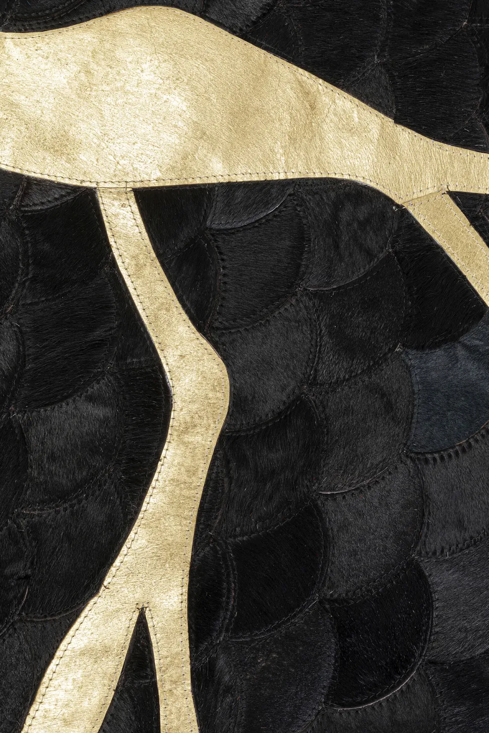 Teppich Fulmine Schwarz 170x240cm