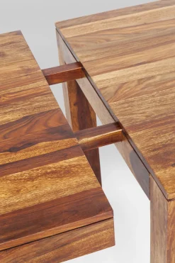 Tisch Momo inkl. 2 Ansteckplatten 120(40+40)x80cm