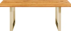 Tisch Symphony Eiche Brass 180x90
