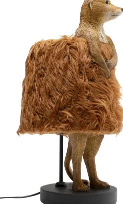Tischleuchte Animal Meerkat Fur 50cm