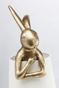 Tischleuchte Animal Rabbit Gold/Weiß 68cm