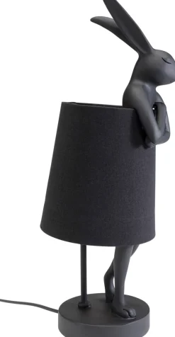 Tischleuchte Animal Rabbit Matt Schwarz 50cm