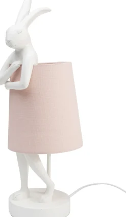 Tischleuchte Animal Rabbit Weiß/Rosa 50cm