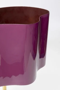 Tischleuchte Cloudy Oval Pflaume 49cm