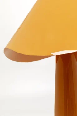 Tischleuchte Cloudy Rund Orange 49cm