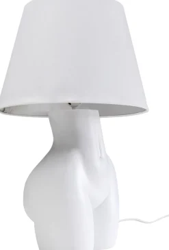 Tischleuchte Donna Weiß 48cm