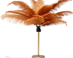 Tischleuchte Feather Palm Braun 60cm