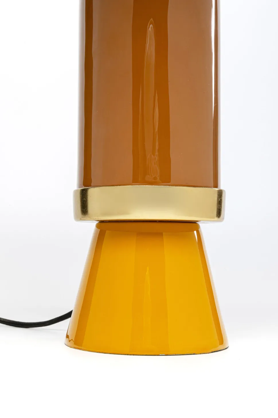 Tischleuchte Josy Gelb 51cm