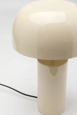 Tischleuchte Loungy Ecru Weiß 38cm