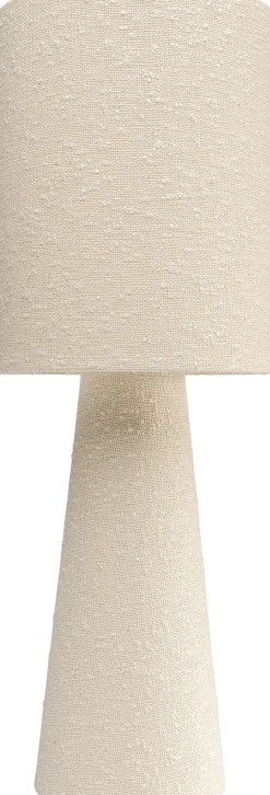 Tischleuchte Marleen Beige Boucle 60cm