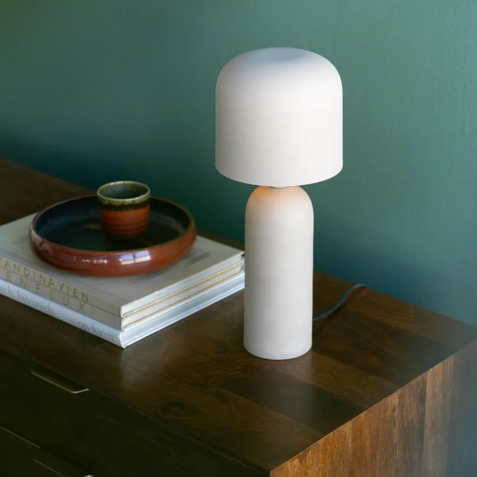 Tischleuchte Maya Beige 39cm