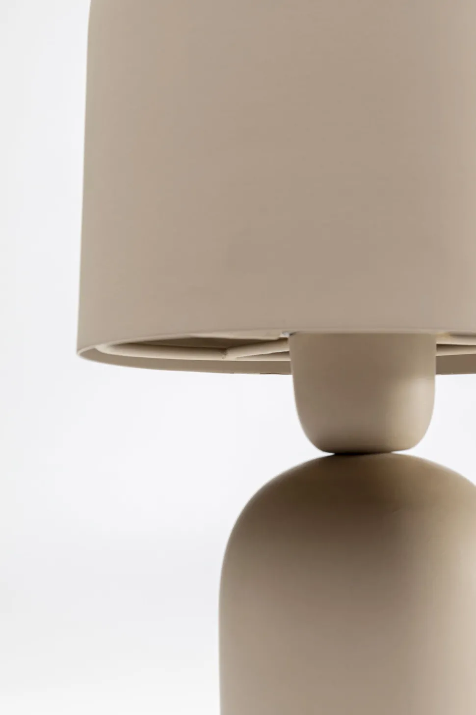 Tischleuchte Maya Beige 39cm