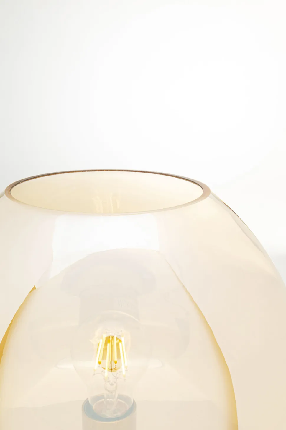 Tischleuchte Sphere Amber 43cm