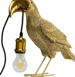 Tischleuchte Toucan Gold 42cm