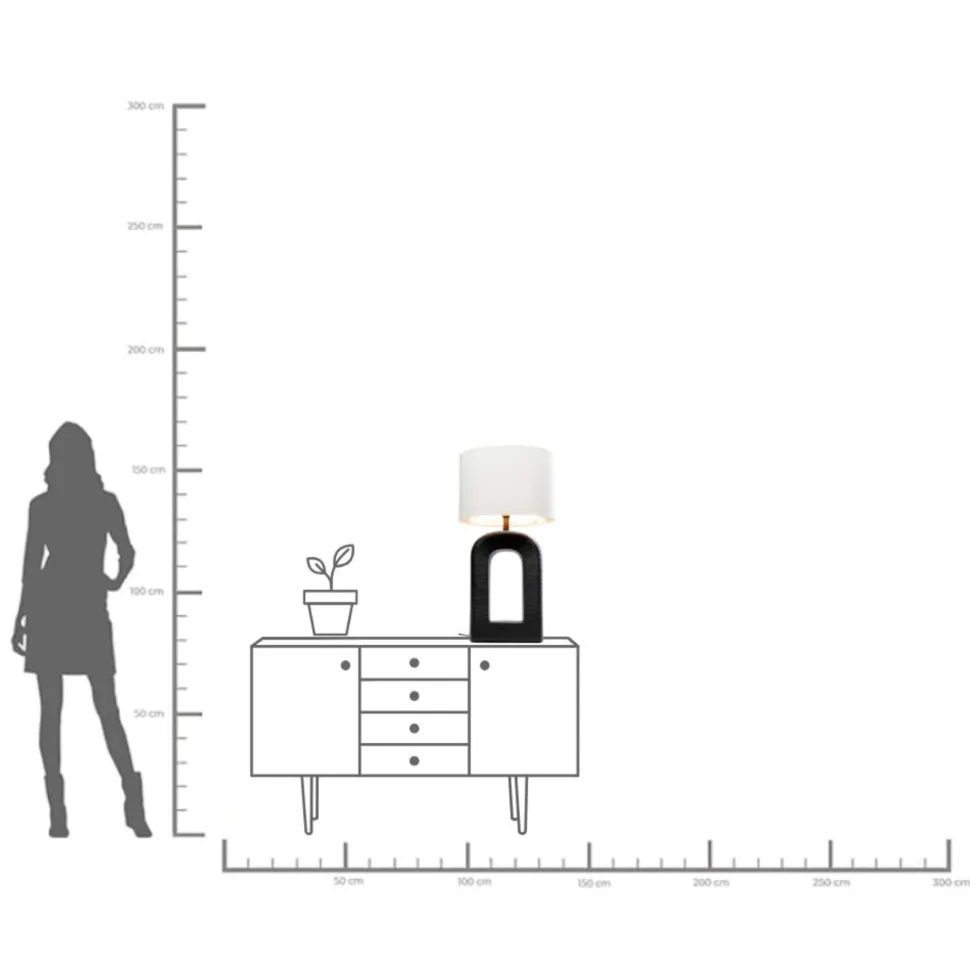 Tischleuchte Tube 79cm