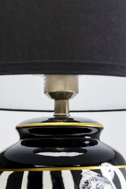 Tischleuchte Zebra Face 71cm