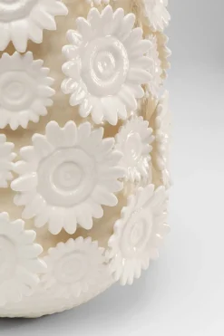 Vase Sunflowers Weiß 30cm