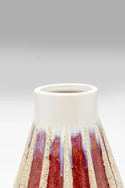 Vase Tic Tac Rot 24cm