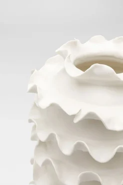 Vase Viento Weiß 39cm