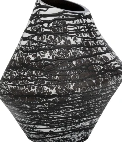 Vase Volante Schwarz 27cm