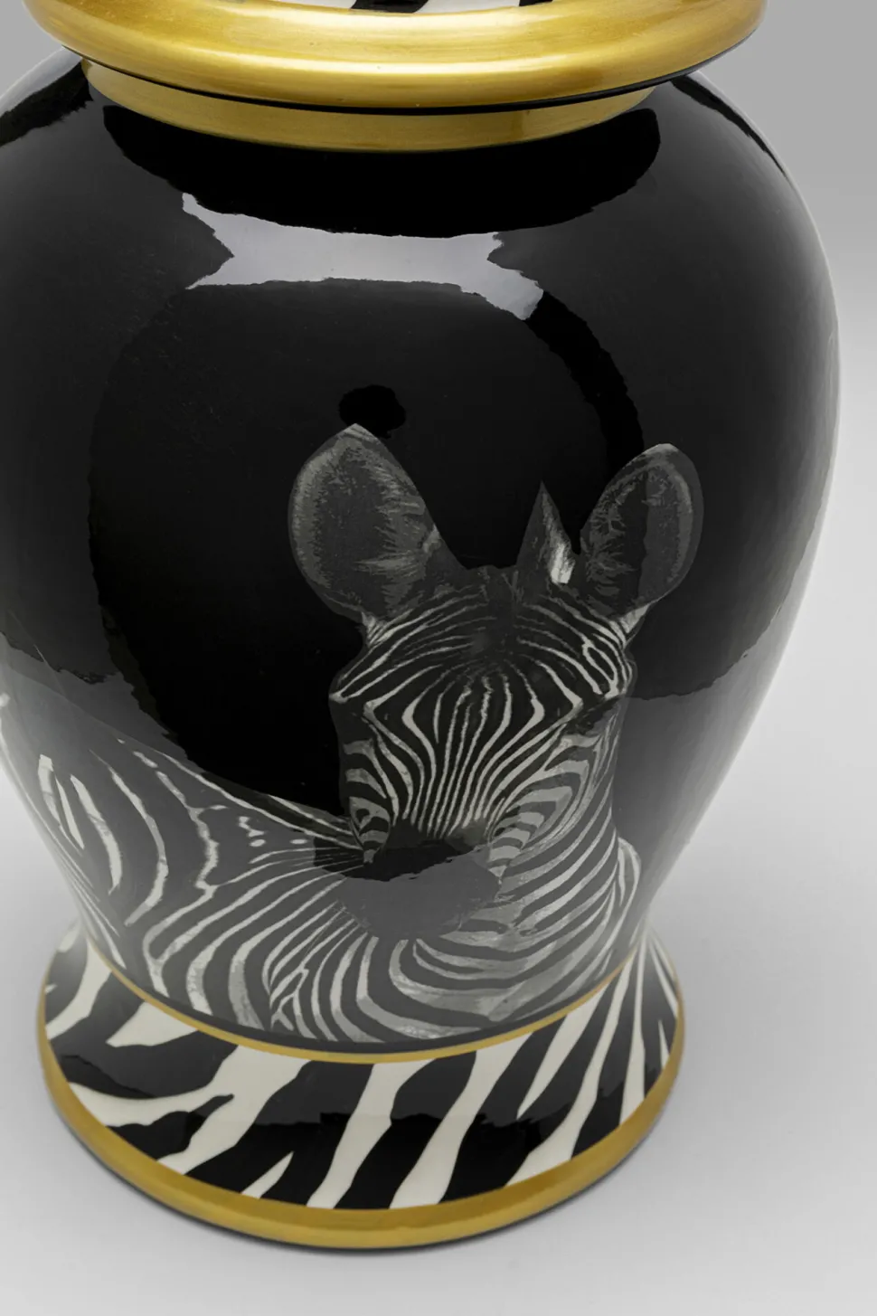 Vase Zebra Face 46cm