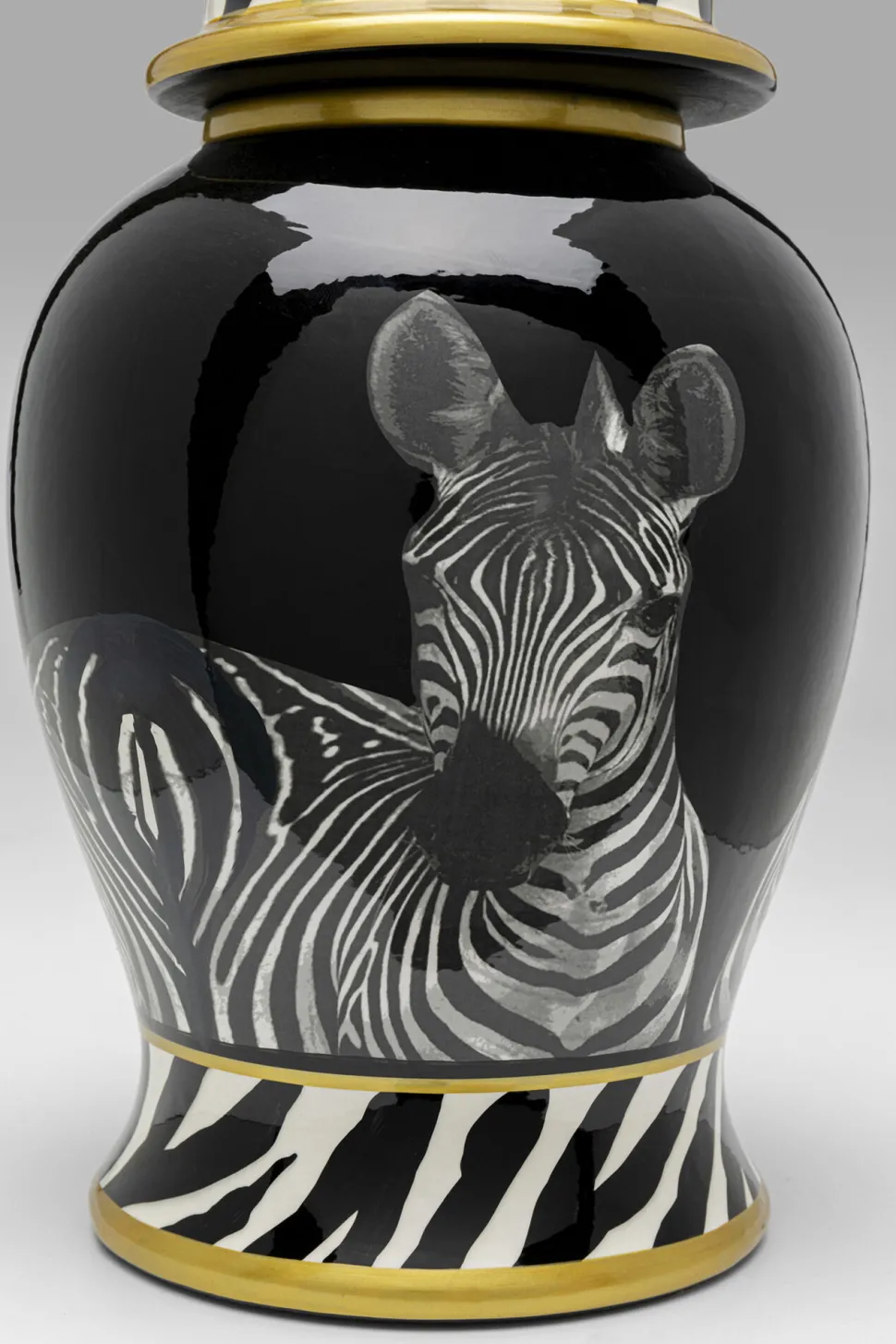 Vase Zebra Face 46cm