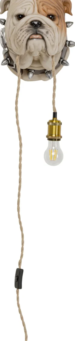 Wandleuchte Animal Dog Head 25cm
