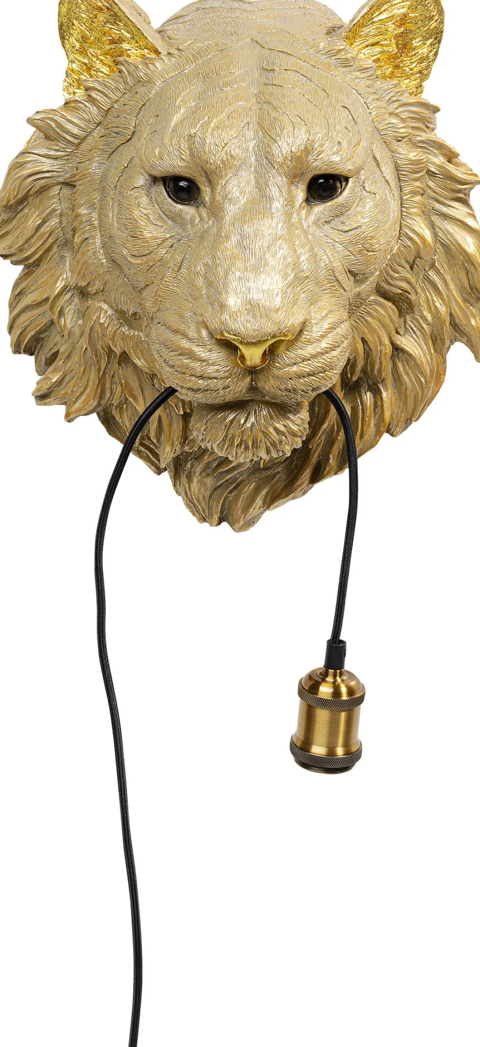 Wandleuchte Animal Tiger Head 34cm
