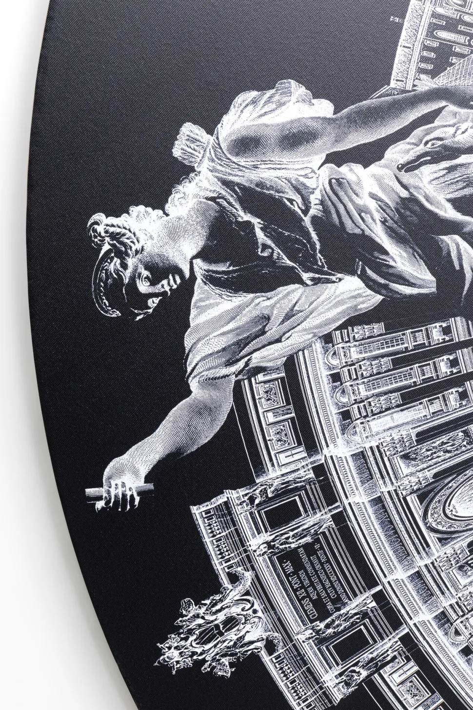 Wandobjekt City Pupil Ø160cm