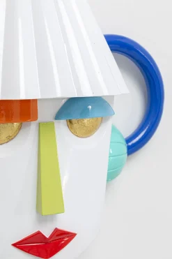 Wandobjekt Mesquerade Weiß 37x41cm