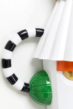 Wandobjekt Mesquerade Weiß 37x41cm