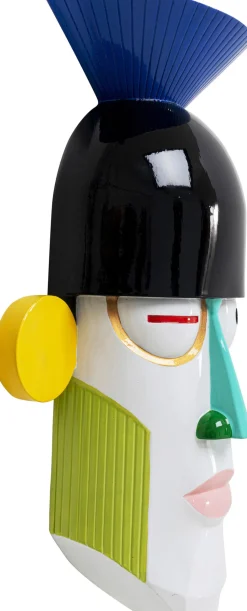 Wandobjekt Wink Schwarz 28x48cm