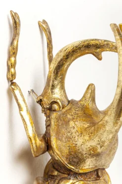 Wandschmuck Atlas Beetle Gold