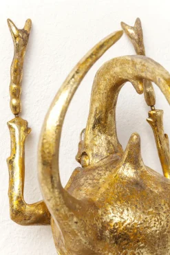 Wandschmuck Atlas Beetle Gold