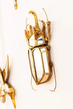 Wandschmuck Beetle Mirror 25x39cm