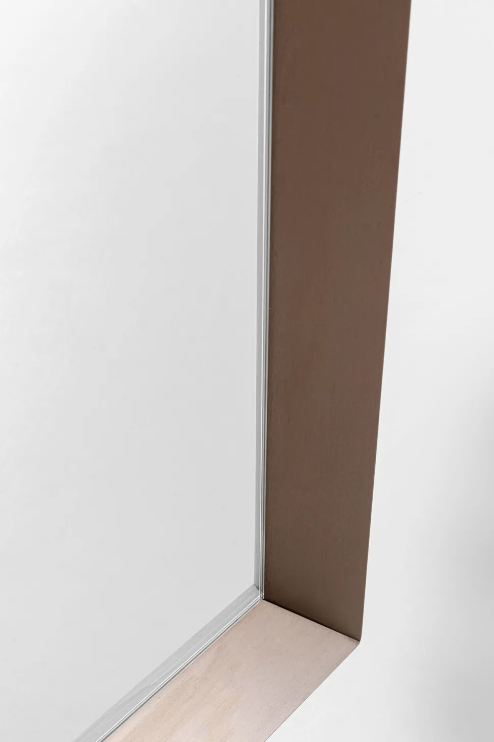 Wandspiegel Arezzo Coffee Trapez 65(45)x160cm