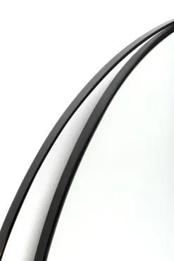 Wandspiegel Bonita Schwarz Ø80cm