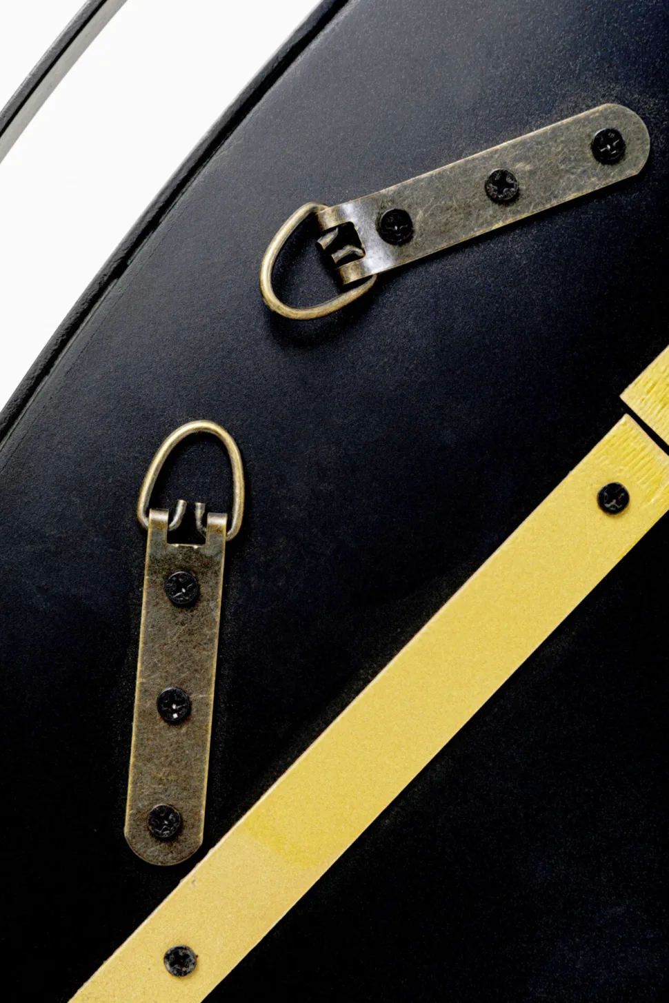 Wandspiegel Bonita Schwarz Ø80cm