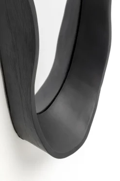 Wandspiegel Dynamic Schwarz 29x61cm