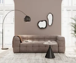 Wandspiegel Dynamic Schwarz 29x61cm