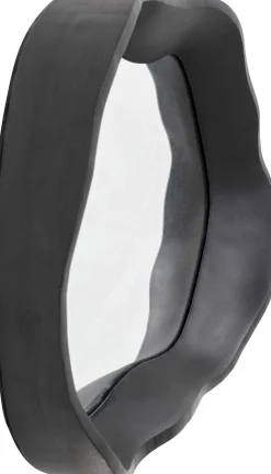 Wandspiegel Dynamic Schwarz 40x34cm