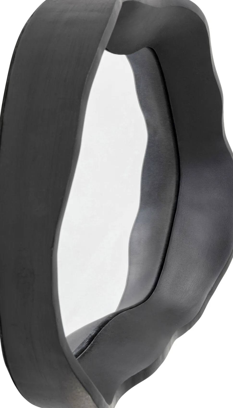 Wandspiegel Dynamic Schwarz 40x34cm