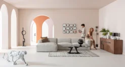 Wandspiegel Nastro Schwarz 80x114cm