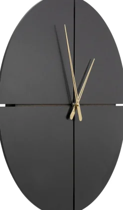 Wanduhr Andrea Schwarz Ø60cm